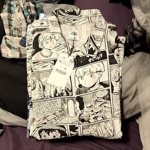 Zara Mens Comics Shirt New